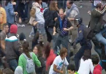 64 heridos y 28 detenidos, balance de la jornada de protesta ante el Congreso