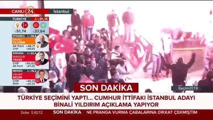 Binali Yıldırım açıklama yapıyor