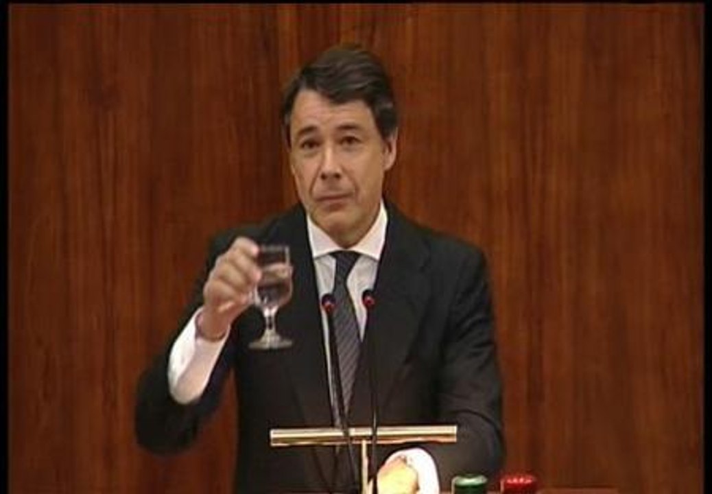 Ignacio González se emociona al loar a Esperanza Aguirre
