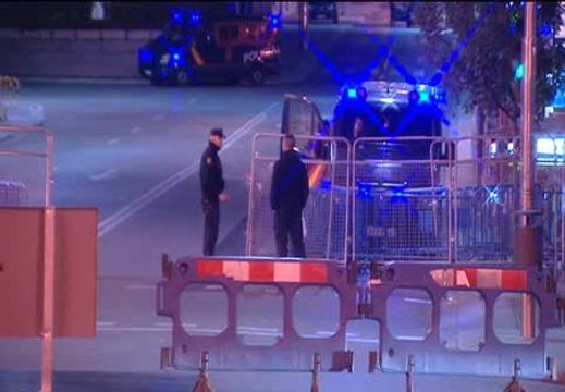 El Congreso, blindado por la policía