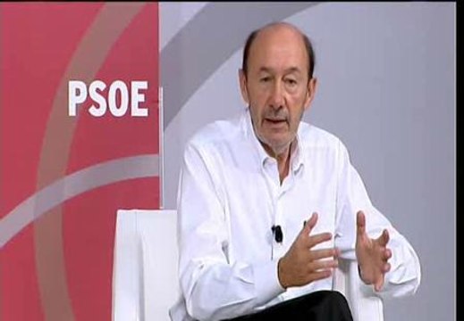Rubalcaba: Cuando pienso en el rescate pienso en Portugal