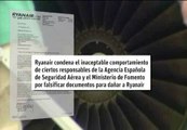 El presidente de Ryanair acusa a Seguridad Aérea y Fomento de falsear datos