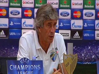 Pellegrini:"Con la euforia no se gana el partido"
