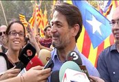 Los políticos catalanes piden la independencia en Barcelona