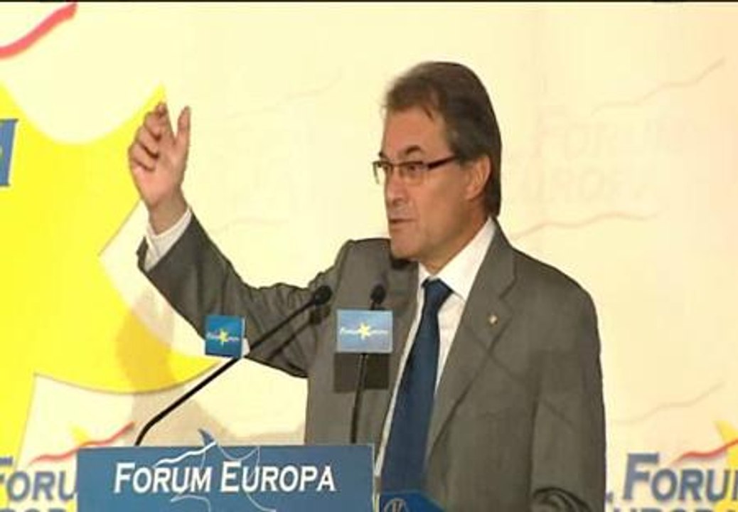 Artur Mas: "No nos hemos vuelto locos, Catalunya necesita un Estado"