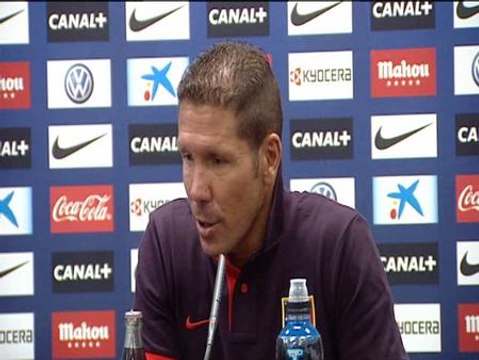 Simeone: Las palabras no sirven, sirven los hechos