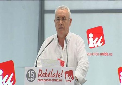 Cayo Lara cree que Eurovegas es una fábrica de ludópatas que viene a usurpar recursos