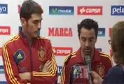 Primeras palabras de Casillas y Xavi Hernández después de recibir el Premio Príncipe de Asturias del deporte