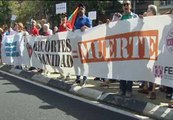 Centenares de personas defienden en Madrid el derecho de los inmigrantes a la sanidad pública