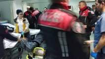 Samsun'da yunus polisleri kaza yaptı: 2 polis yaralı