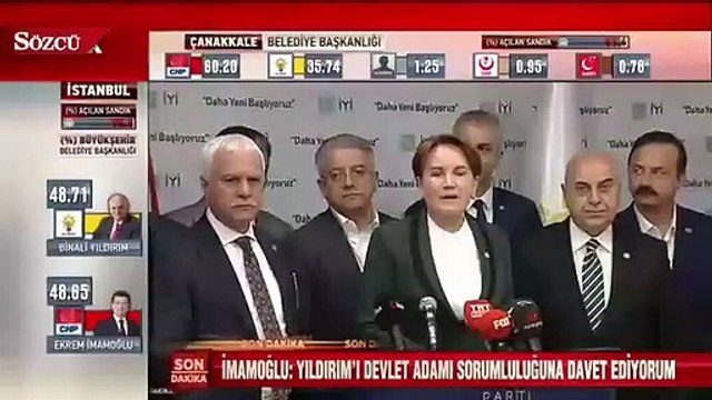 Meral Akşener: Cumhurbaşkanımıza sesleniyorum düşmanlık diline bir son verin
