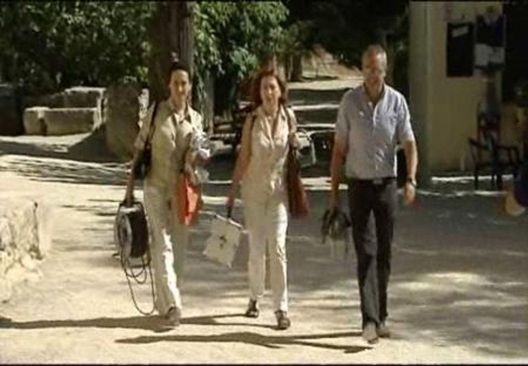 Los restauradores llegan a Borja para examinar el Ecce Homo