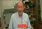 Rubalcaba: el Plan Prepara del gobierno es 