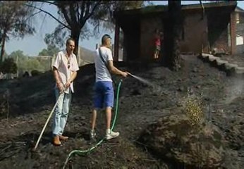 El incendio de Robledo afecta a zonas de gran valor ecológico