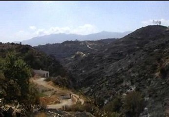 El incendio de Bédar, provocado por una colilla