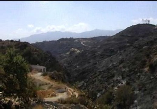 El incendio de Bédar, provocado por una colilla