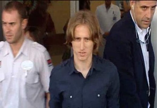 Modric pasa el reconocimiento médico