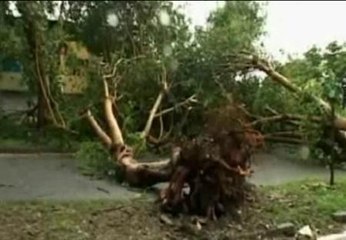 El tifón Tembin arrasa el sur de Taiwan