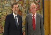 El Rey reanuda sus despachos semanales en Zarzuela con Rajoy