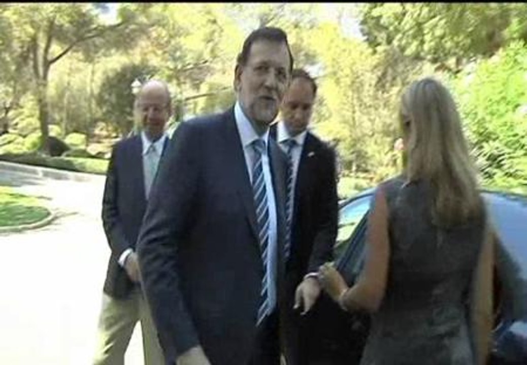 Rajoy vuelve tras dos semanas de vacaciones