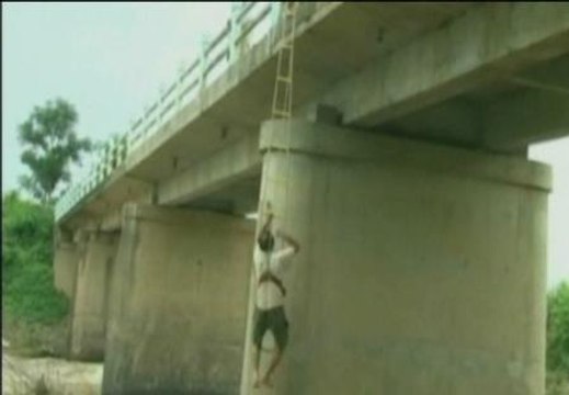 Rescate 'in extremis' en China en mitad del temporal