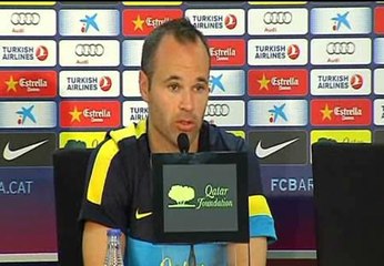 Iniesta: "La Supercopa no marcará la temporada"