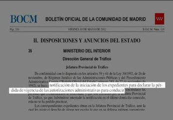 Tráfico había retirado el carnet al español que conducía el coche en el que murió Payá