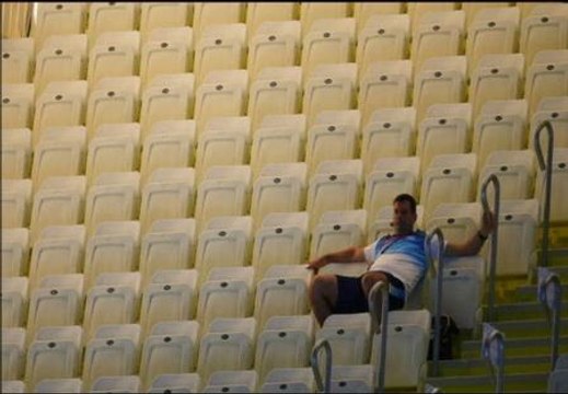 Asientos vacíos en el arranque de los Juegos Olímpicos de Londres