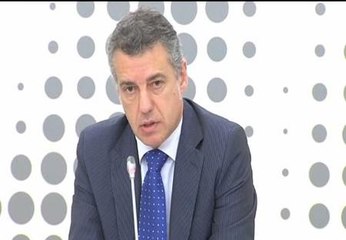 Urkullu no descarta que España entre a corto plazo en suspensión de pagos