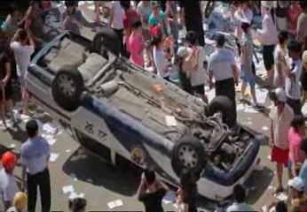 Las protestas logran paralizar la construcción de una papelera industrial en China