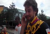 Pau Gasol, poco afectuoso con Ana Botella