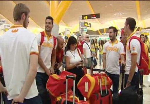 La selección olímpica de fútbol vuela a Glasgow