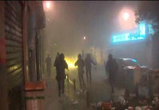 La manifestación de Sol acaba en duros enfrentamientos