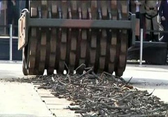 Brasil destruye 40.000 armas de fuego
