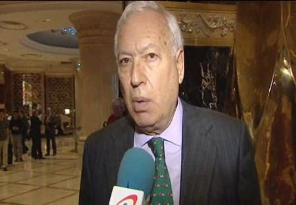 Margallo "satisfecho" por la liberación de los dos cooperantes españoles