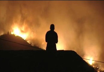 El incendio de Tenerife amenaza al Parque Nacional del Teide