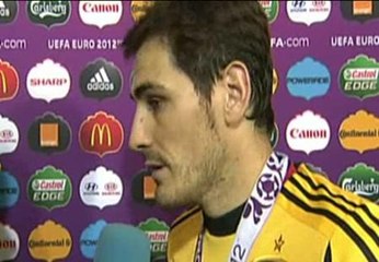 Casillas: "Es el mejor momento del fútbol español"