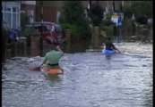 Las lluvias torrenciales causan el caos en Reino Unido