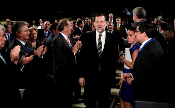 Rajoy, orgulloso del sacrificio de los españoles