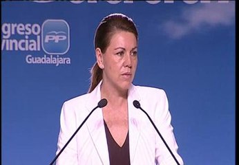 Cospedal defiende en Guadalajara las reformas del gobierno
