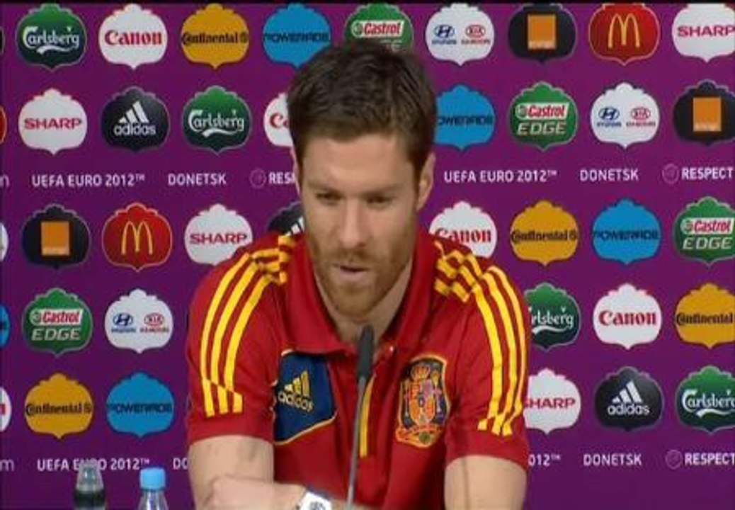 Xabi Alonso: "El gol es una jugada que teníamos hablada"