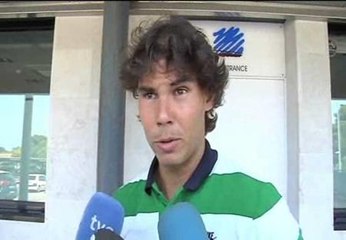 Nadal parte rumbo a Wimbledon