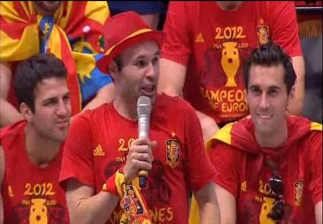 Iniesta: "Viva España y viva Fuentealbilla"