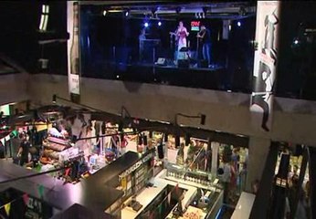 Varios grupos salen a la calle para celebrar el Día de la Música