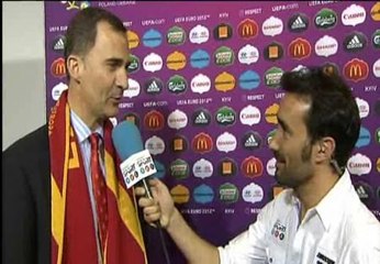 El príncipe: "Esta selección es un lujo"