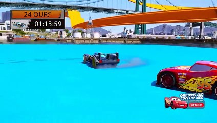 HOT WHEELS MEGA SPIRAL BEST LAP CHALLENGE (Cars 3 Challenge)