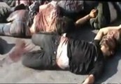 Hallan 25 cadáveres con uniforme militar en una carretera de Alepo