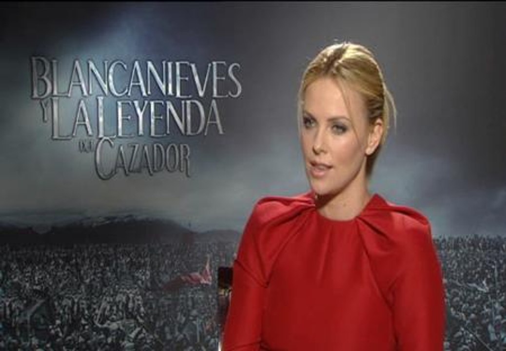 Charlize Theron presenta en Madrid 'Blancanieves y la leyenda del cazador'