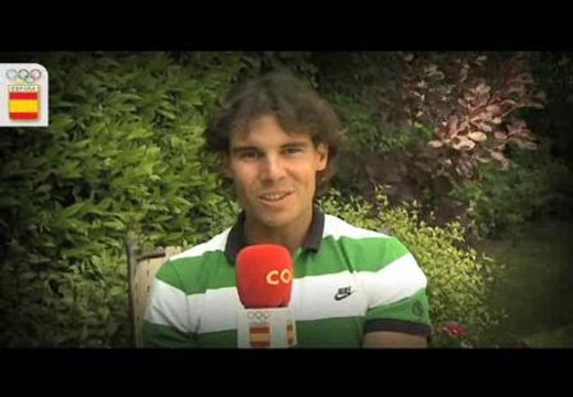 Nadal: Llevar la bandera será un honor y uno de los momentos más emotivos de mi carrera