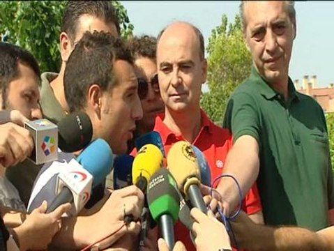 La selección española ya está concentrada